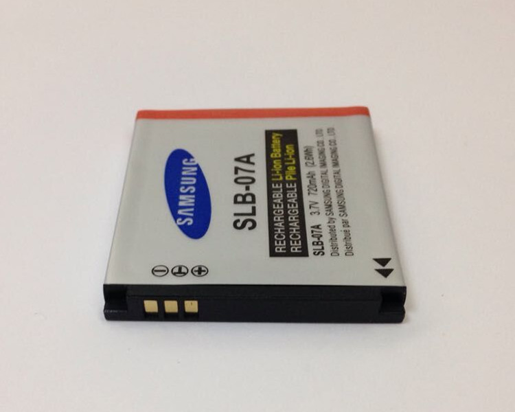 Máy ảnh kỹ thuật số Samsung ST45 ST50 ST500 ST600 PL150 Pin SLB-07A - Phụ kiện máy ảnh kỹ thuật số túi máy ảnh canvas