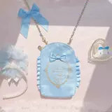 Сумка через плечо Kurome для хранения мобильного телефона Merlot MLD, пудинг с корицей, собачья клетка, А4, шелковый JK