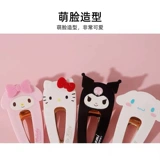 Заколка для волос Sanrio в форме крокодила Мелоди коричневая собака KT милая девушка акриловая собака японский пудинг