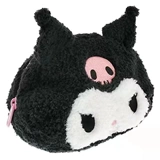 Двусторонний плюшевый пенал, вместительная и большая милая японская косметичка