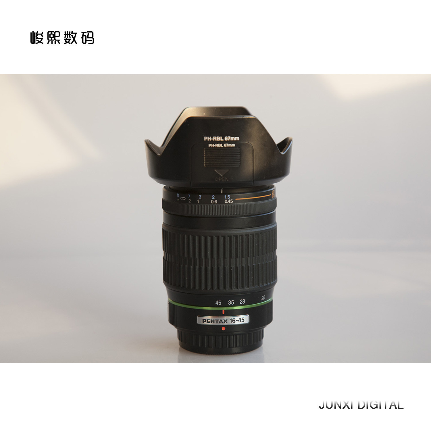 Used Pentax DA 16-45mm f4 ED wide angle lens support exchange 18-55wr 50-200