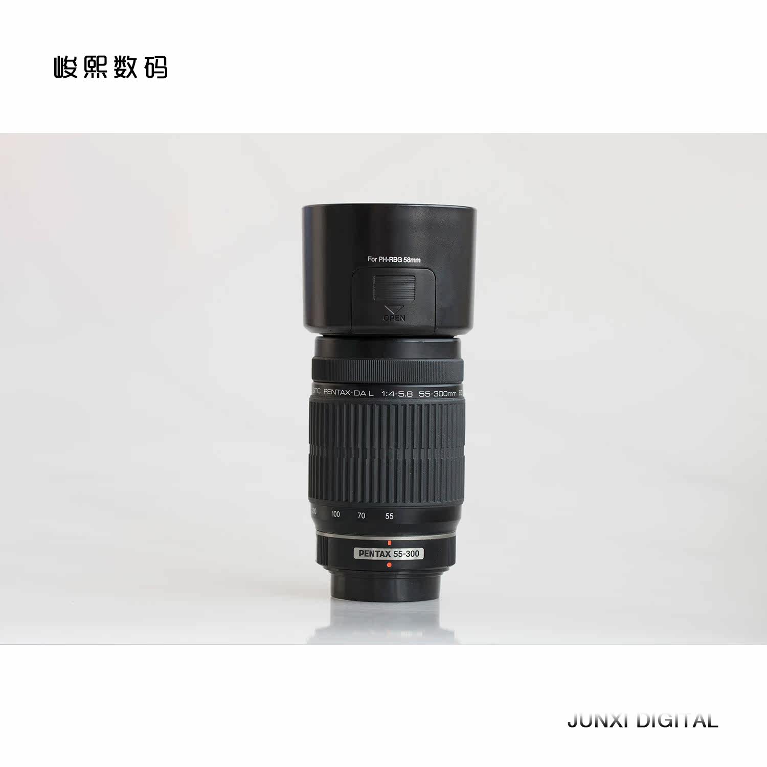 Secondhand Pentex DAL55-300mm f 4-5 8ED telephoto Naggio automatic lens support exchange