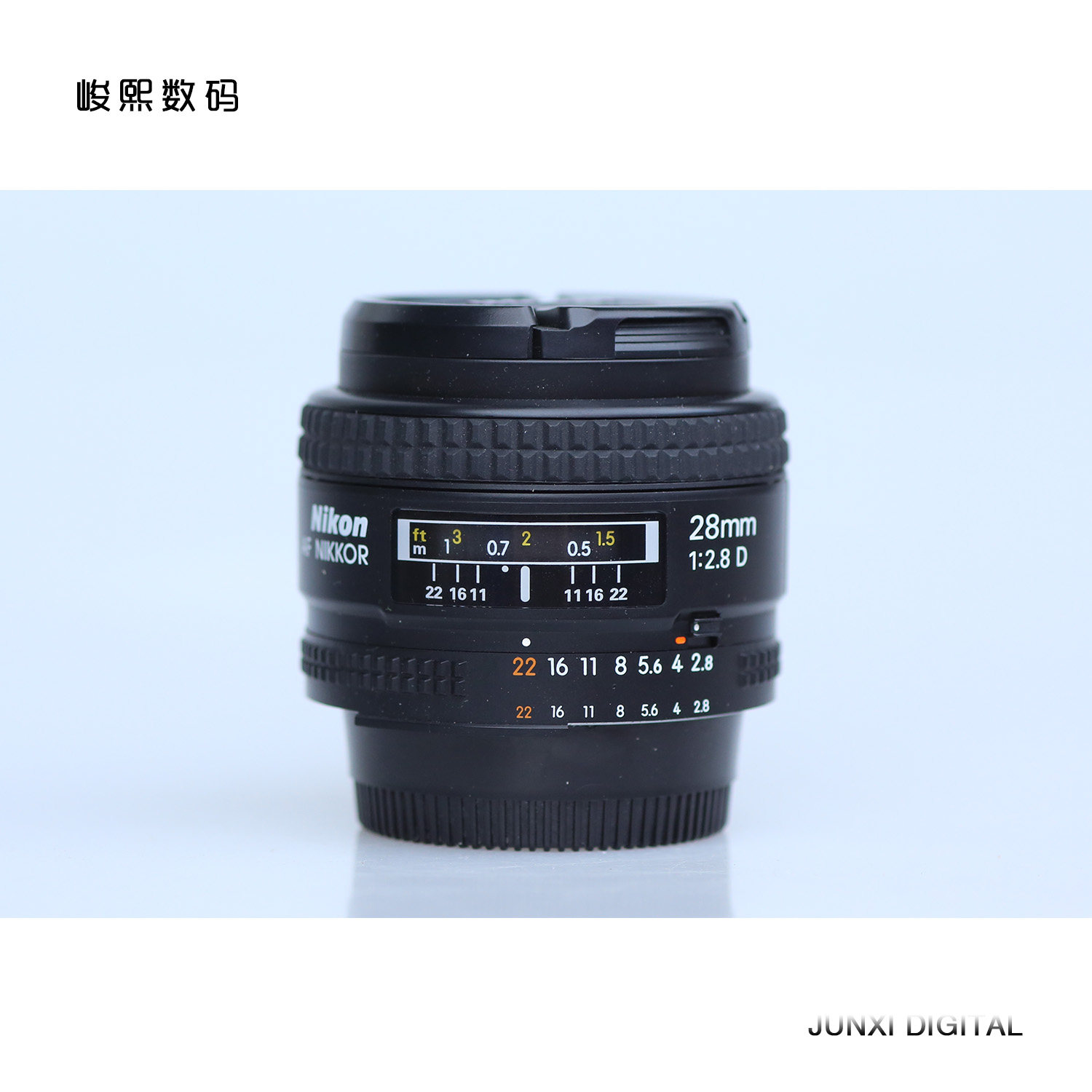 Secondhand Nikon AF 28mm f2 8D large light circle Dinggio wide-angle lens support exchange swap