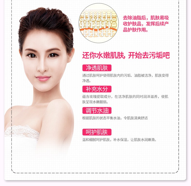 Massage Cream Rose Nuôi dưỡng trẻ hóa da mặt Kem điều trị Kem dưỡng ẩm Beauty Salon Mỹ phẩm chính hãng - Kem massage mặt kem massage mặt spa