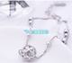 S925 sterling silver exquisite ball anklet bell hollow round ball anklet silver anklet female Korean style fashion simple non-allergenic