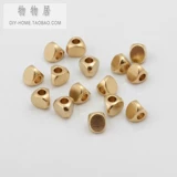 Медные латунные бусины, браслет ручной работы, ожерелье, аксессуары, не выцветает