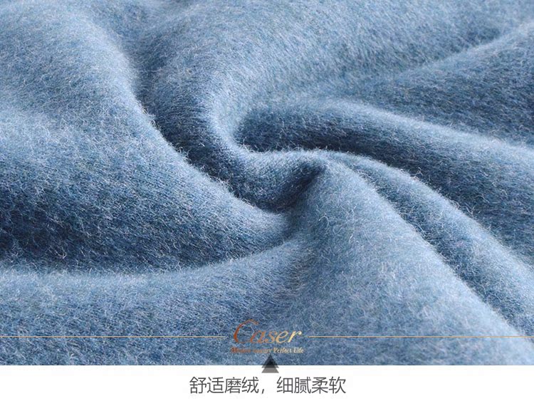 Caesar caser quần ấm cho nam đôi đầu gối đệm sang trọng modal cotton dày quần ấm a89670 áo quần giữ nhiệt