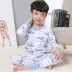 Bộ đồ chơi trẻ em Qiuyi Qiuku 100% Cotton bé gái Đồ lót cho bé trai Bộ đồ ngủ bé trai - Quần áo lót