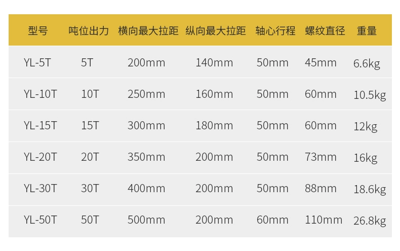 Máy kéo thủy lực chia đôi hai móng ba móng kéo máy kéo 5T10T20T30T50T tấn bán trực tiếp tại nhà máy