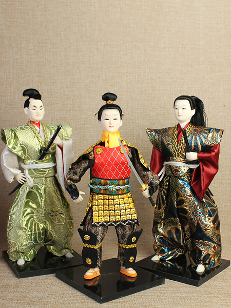 Japanese Samurai Doll Ninja Human-Shaped Decoration Sushi Restaurant Jujiu House Hotel Restaurant Decoration Japanese Gift