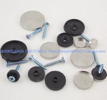Stainless Steel Mirror Nails Glass Decorative Nails Decorative Cover Screw Cap Plastic Acrylic Plate Fixing Screw Cap Decorative Cover