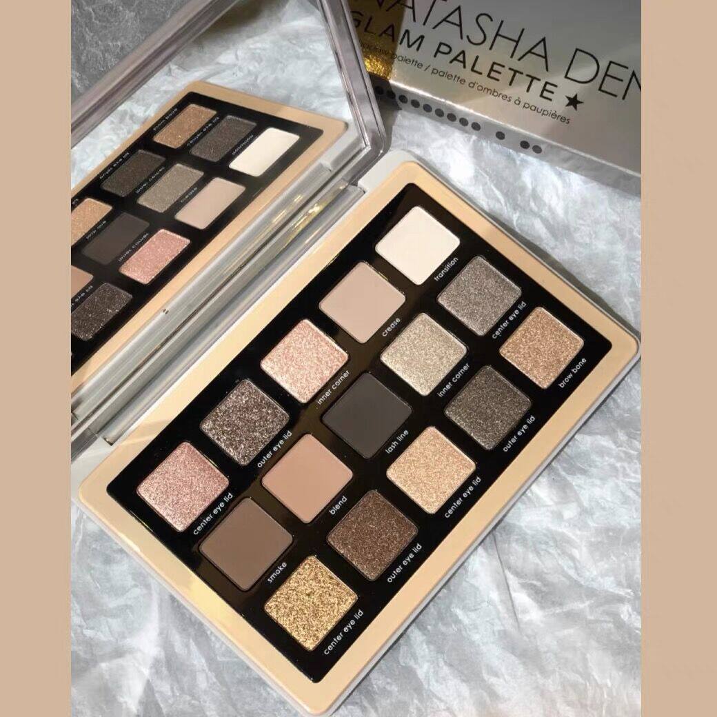 Bonded warehouse Natasha Natasha Denona 15 color eyeshadow glam cement tray sunrise bronze