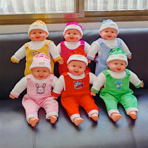 2024 new emulated baby housekeeping month sister-in-law training soft baby foreign live-action fake doll model teaching aids