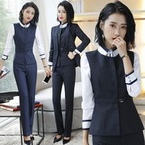 2021 autumn and winter new suit vest vest business suit Formal womens suit suit womens work suit Hotel suit
