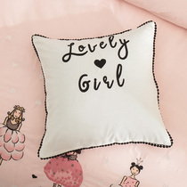 Appliqué embroidery cotton 48*74cm pillowcase cotton boy girl pillowcase 45*45cm children student single