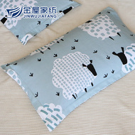 Jinwu nhà dệt bông gối duy nhất phong bì bông gối sinh viên gối lõi thiết lập để tăng bông áo gối