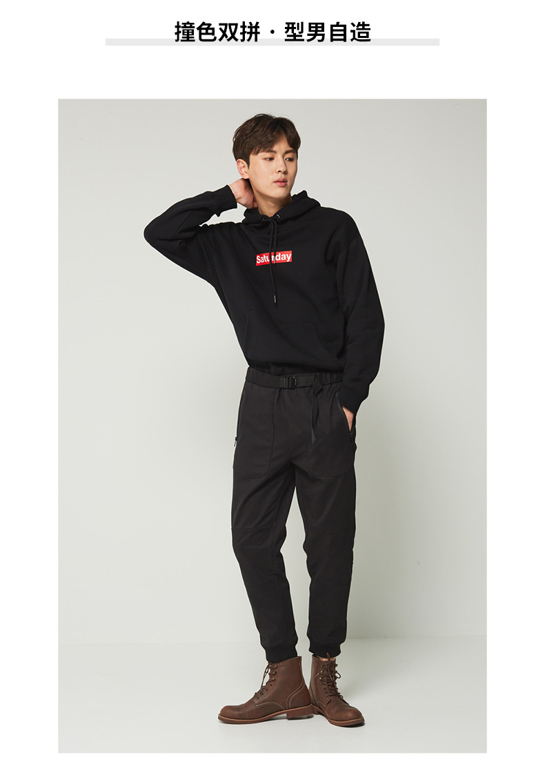 C & A thun thun thun overalls nam mùa đông ngoài trời chức năng ấm áp quần thường CA200212264-H0 quần ống suông nam