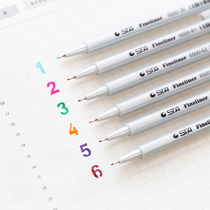 Towards Rain Stadt STA6500 Signature Pen 26 Colored Water-based Fiber Pen Hand Tent Diy Hand-drawn Thread Pen Stationery