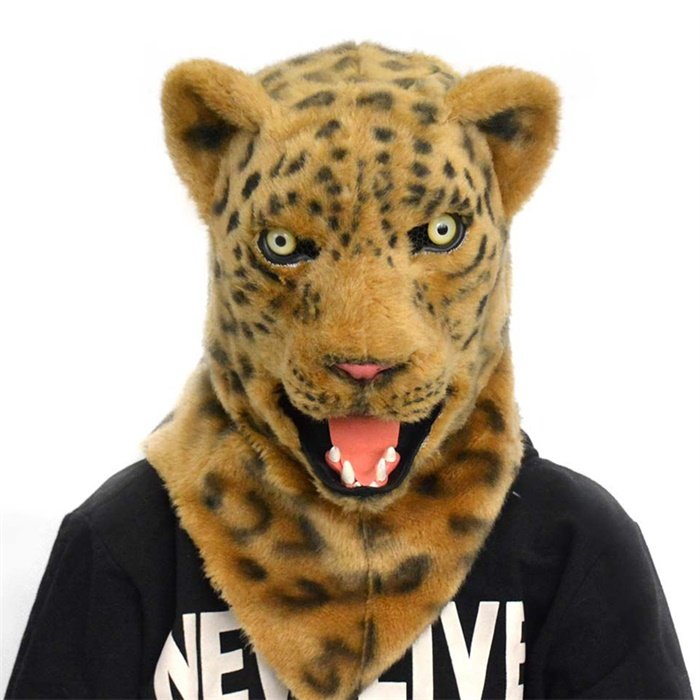 WILDBEAST Halloween mouth will move mask animal adults dress headgear safety helmet props new