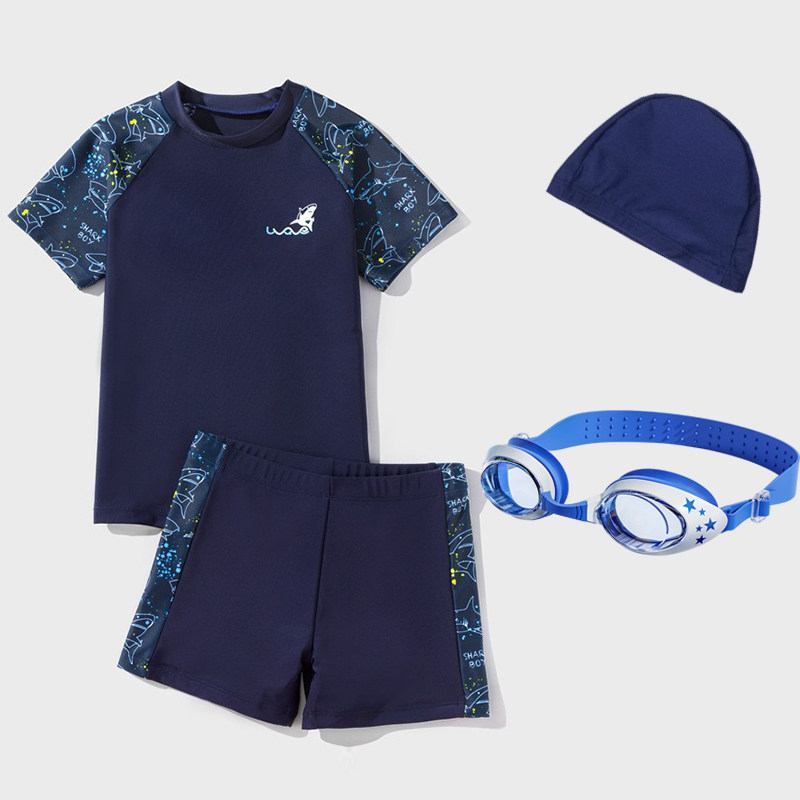 3-10 years old children's swimwear 4 boys professional training 5-6 boys 9 primary school students 7-8 middle and older children's hot spring swimwear