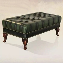 Jane Opi Art shoe stool Mediterranean style shop sofa try shoe stool dark green bed end stool long foot stool