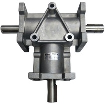 Second-hand imported Japanese TSUBAKI steering gear ARA610LR corner gear T-type bevel gearbox 1:1