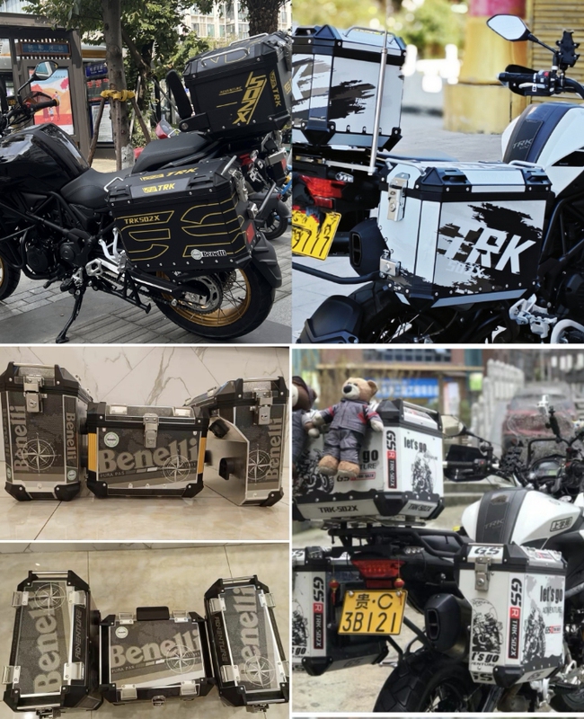 Motorcycle Three-Box Stickers Dl250 Benelli 552X/502X 702 Stickers Shengshi Chunfeng Mt650 Three-Box Motorcycle Three-Box Stickers Dl250 Benelli 552X/502X 702 Stickers Shengshi Chunfeng Mt650 Three-Box