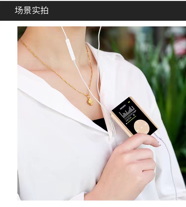 máy nghe nhạc jvj Máy nghe nhạc mp3 siêu mỏng mp3 lossless HIfi thể thao sinh viên Walkman mp4 bút ghi âm bên ngoài máy nghe nhạc kết nối wifi