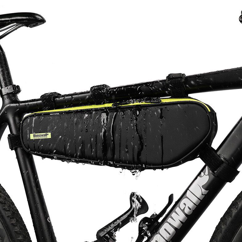 Triangle Bag Kit Self-propelled Car Front Beam Bag Waterproof Beam Triangle Bag Bike Tool Lower Tube Bag Road Car-Taobao