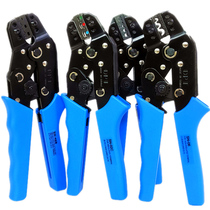 OPT Taiwan imported ratchet crimping pliers bare terminal European Insulated Continuous male and female terminal crimping pliers SN06