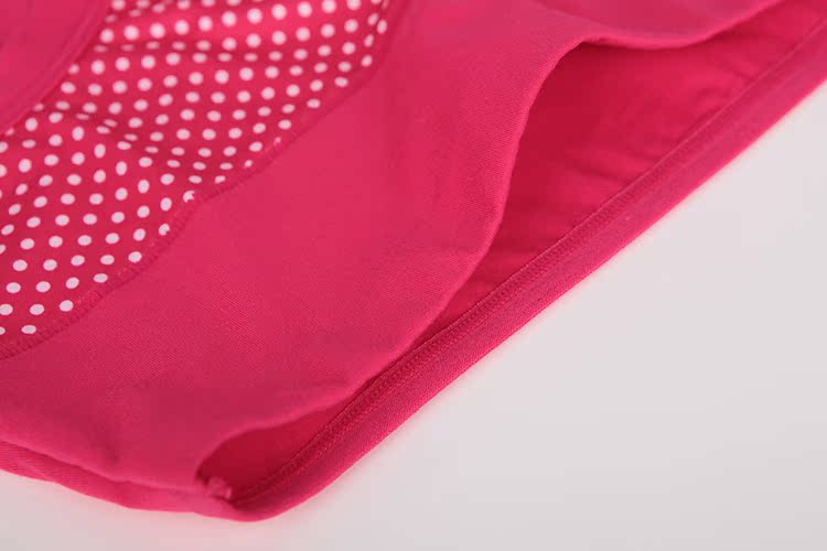 Cô cộng với phân bón XL quần short eo cao phiên bản lớn của quần lót bằng chất liệu collagen sợi tre bộ đồ lót nữ de thương