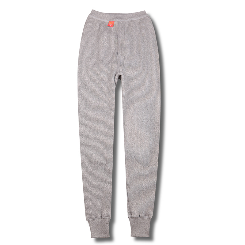 Đàn ông và phụ nữ dày cao dây thun đầu gối miếng đệm eo quần ấm ba lớp dày cotton dày mùa thu quần cotton quần nóng quần legging hàn quốc