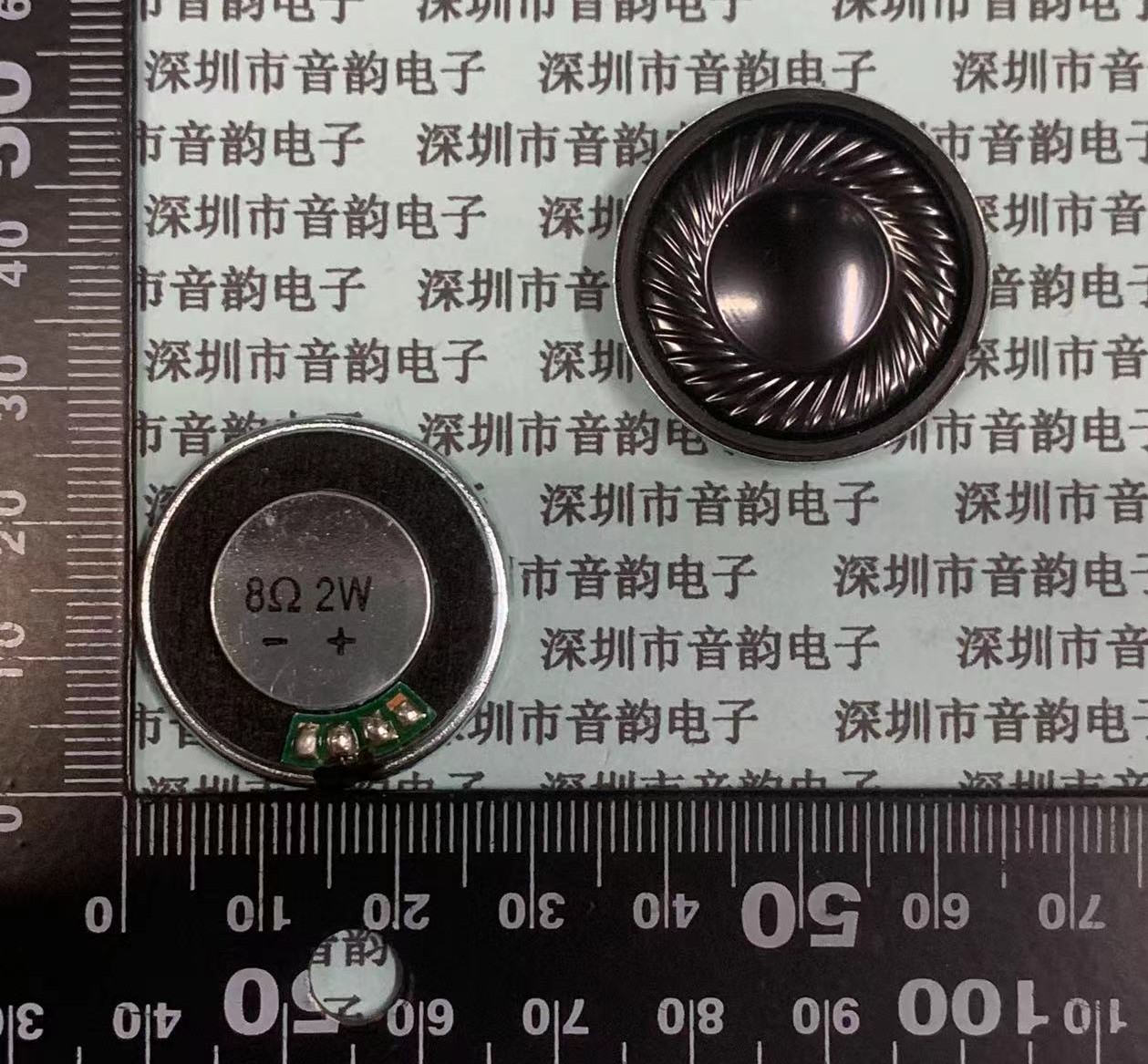 8R 2W 8 ou diameter 28MM thick 5 5MM wagon recorder horn small horn mobile portable DVD