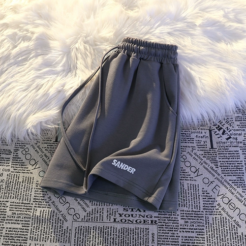 Летние шорты для отдыха, комфортные штаны, свободный крой, для бега