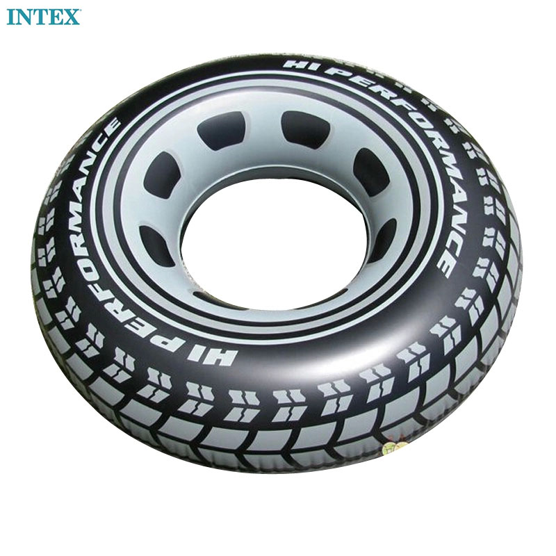INTEX người lớn đích thực vòng bơi dày phao cứu sinh nam giới và phụ nữ khổng lồ lốp người lớn nổi đường kính vòng 91 cm phao boi