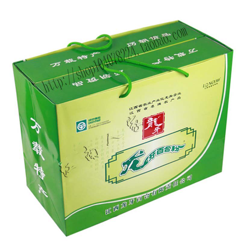 Jiangxi Wanzai specialty dragon tooth lily powder lily powder gift box Jiangnan family