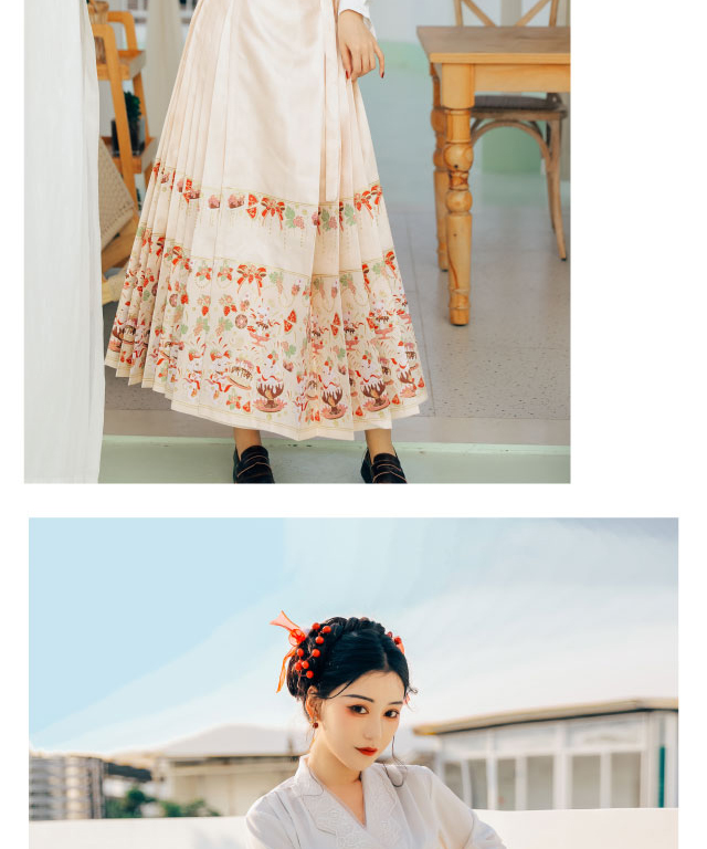 【织造司上新】甜心派对妆花半身裙