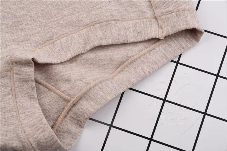 4 túi lụa cô gái đồ lót nữ hữu cơ cotton cao eo lớn kích thước bên hông thoải mái liền mạch quan lot giay