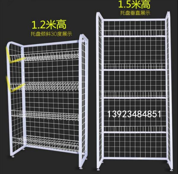 Supermarket snack shelf convenience store food and beverage small shelf pharmacy toy display rack bread snack rack