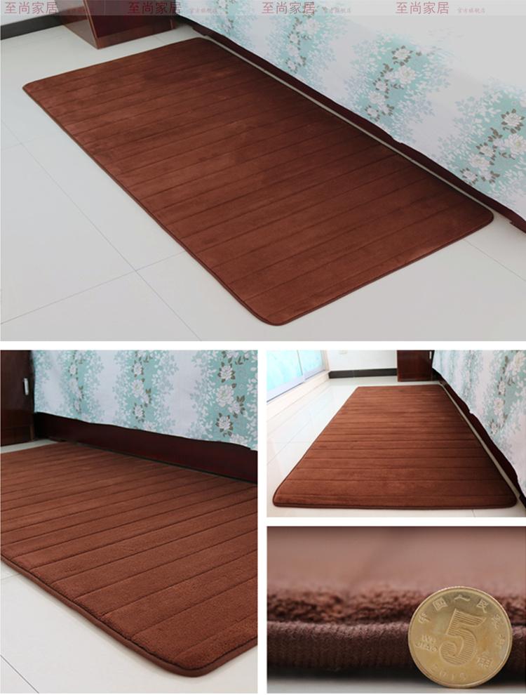 Bé kháng thả đệm tatami dày phòng mat phòng ngủ cửa sổ vịnh mat không trượt thảm rửa gia dung rắn - Thảm thảm đỏ