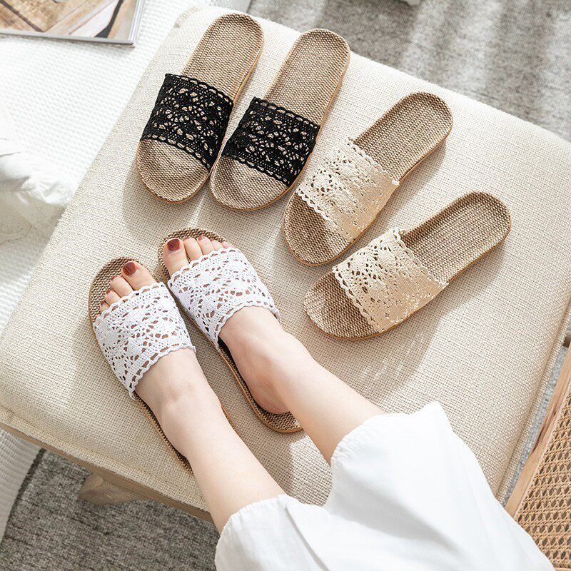 Japan Japan Japan Department JULIPET Summer Ladies cool slippers Home Skid Floor Home Linen Slippers women Ins