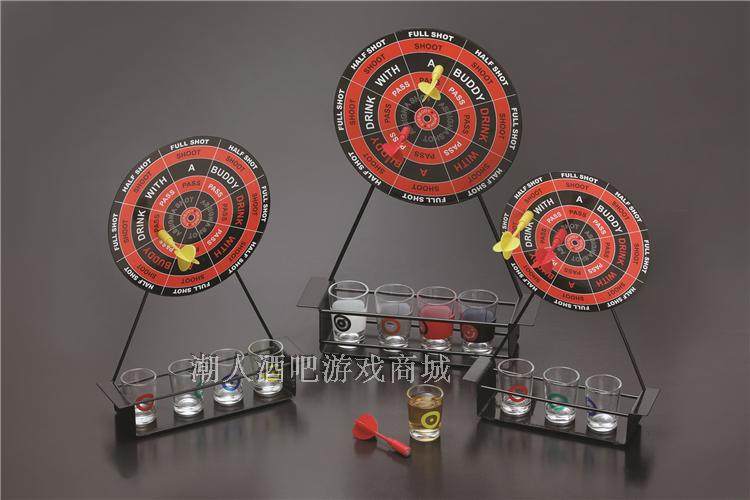 Mini table darts game Magnetic darts Bar KTV drinking props Indoor iron frame darts
