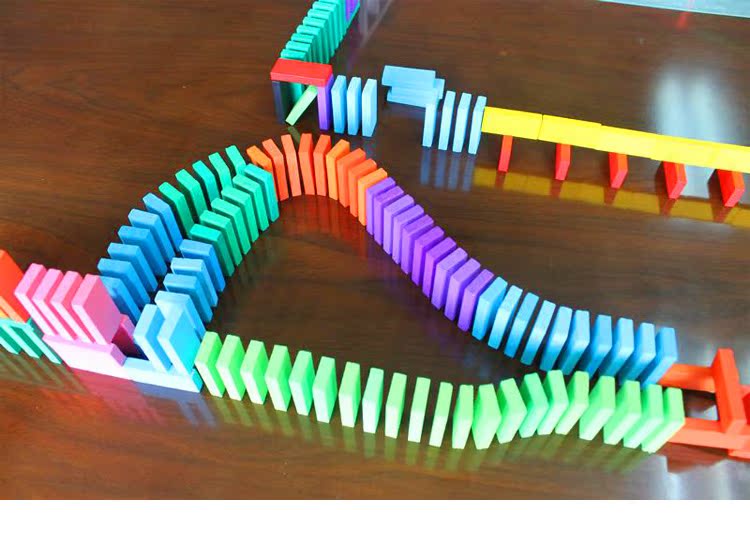 Hộp quà tặng Meijin Domino Câu đố 3-6 500 miếng 1000 miếng với các khối xây dựng của trẻ em bộ đồ chơi domino cho bé