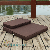 Thickened coconut palm cotton linen detachable and washable folding Buddha meditation Yoga meditation mat Tatami balcony bay window mat