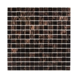 Северная простая черная стеклянная мозаичная плитка плитка кирпичная лабораторная фоновая стена талант