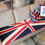 Union Jack sofa sofa bông đệm xuất khẩu sang Hàn Quốc handmade chăn giặt khăn sofa đệm nỗi nhớ retro - Ghế đệm / đệm Sofa