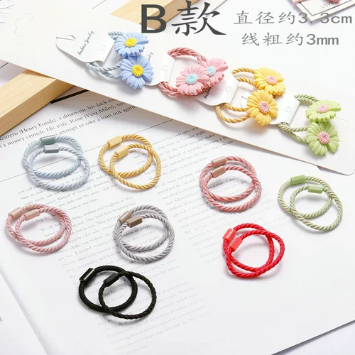 Детская резинка для волос ручной работы, детский аксессуар для волос, набор материалов, поделки ручной работы