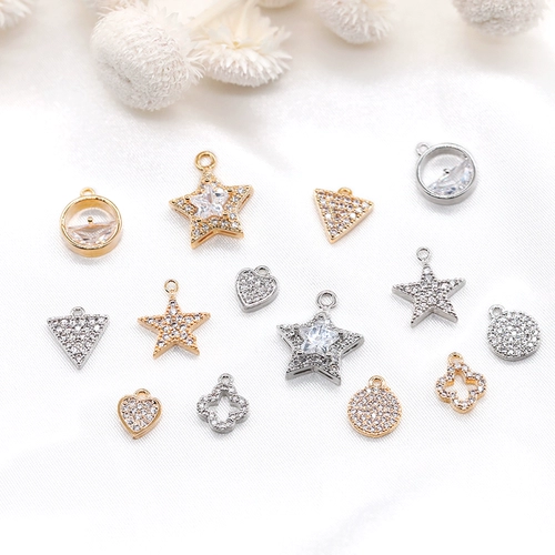 Синтезированный цирконий ручной работы, серьги, кольцо, подвеска