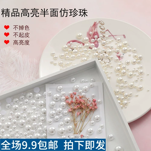 Бусины из жемчуга, аксессуар, ручка ручной работы, «сделай сам»