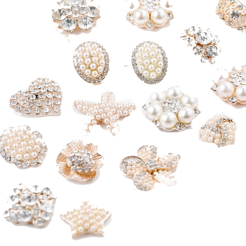 Металлический аксессуар для волос из жемчуга, чехол для телефона ручной работы, аксессуары с бантиком